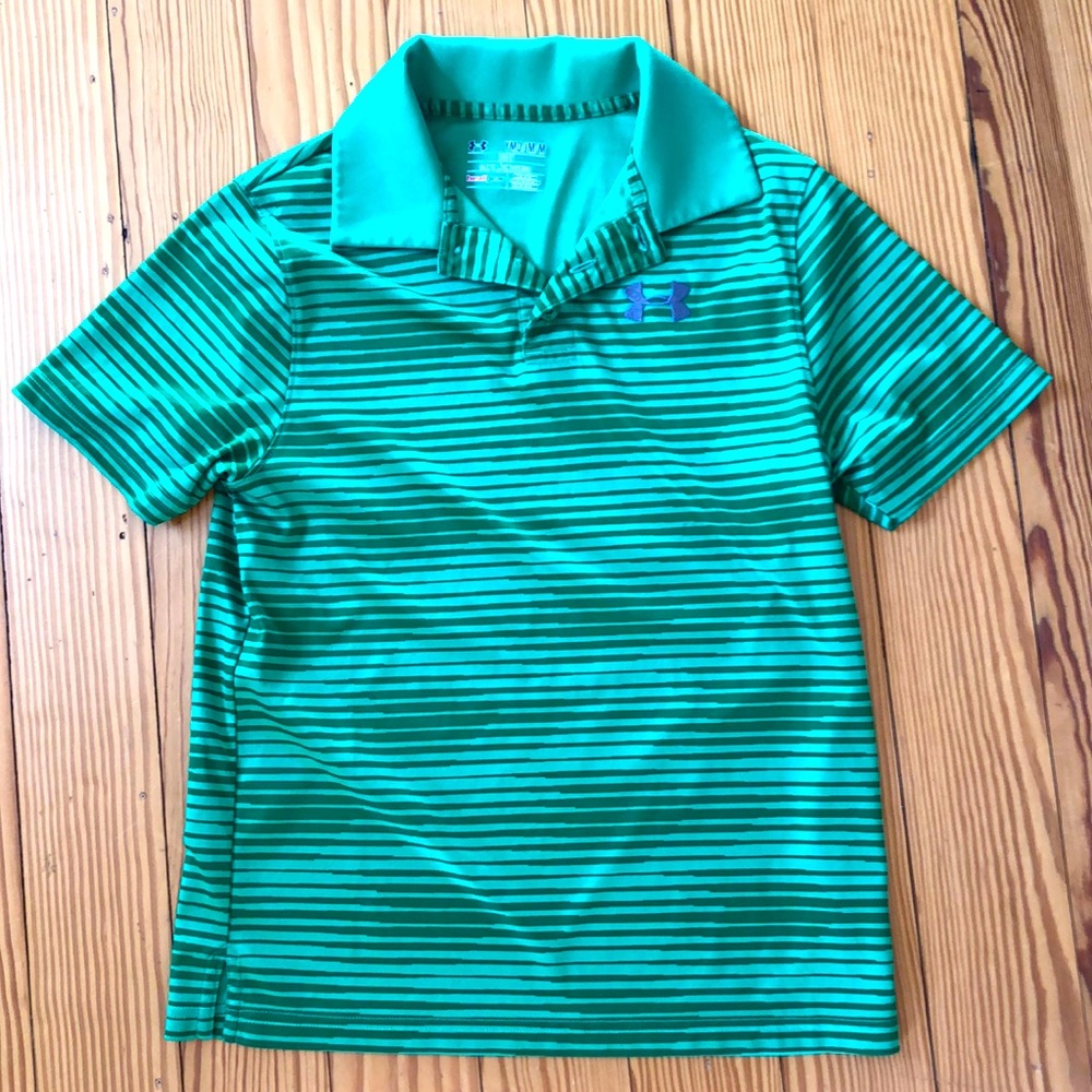 Green Under Armour Polo